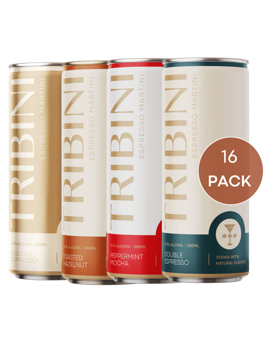 Deluxe Variety Pack - 16 Pack + Free Gift! – Tribini Espresso Martinis